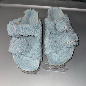 Fuzzy Birkenstock Sandals